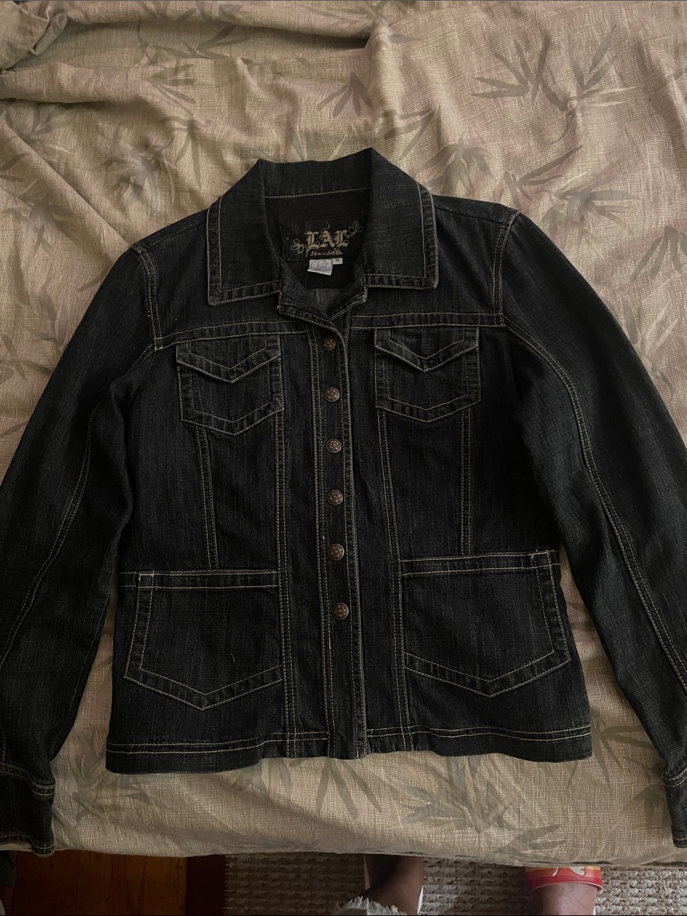Dark Wash Denim Jacket - LADY by Design